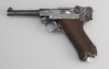 Mauser, Model S/42 Luger, German Military, 9 MM caliber, SN 866a, Auto Pistol, chamber date 1939, ve