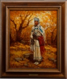 Beautiful, original Oil On Canvas by noted Texas artist Robert Summers (b.1940 TAPA), signed lower l