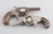 This  consists of two antique Revolvers:  (1)  Defiance Pocket Revolver, .22 RIM FIRE caliber, SN 76