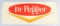 Vintage embossed tin Advertising Sign for Dr Pepper, marked at lower right 