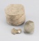 Collection of three Artifacts to include a large round Rock, 6 1/2