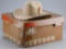 Boxed Stetson Western Dress Hat, size 6 3/4 Regular, 5X, in a ranch tan, 4