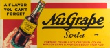 Vintage tin, Advertising Sign for NuGrape Soda, 32