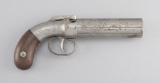 Antique Allen's Patent Pepperbox Six Shot Revolver, .36 caliber percussion, 4 1/2