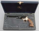 Cased Civil War Commemorative Model, Single Shot Revolver, .22 caliber, SN 9783W, 6