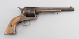 Antique Colt, Mexican Copy of a Single Action Revolver, Black Powder frame, .41 caliber, SN 28, 7 1/