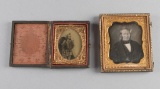 Two framed Images to include:  (1) Early Tintype, 3 1/4