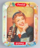 Vintage tin Advertising Tray for Coca-Cola, 10 5/8