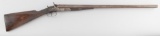 Antique Remington, Double Barrel Rabbit Ear Shotgun, 12 gauge, fair overall condition.