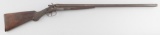 Remington, Model 1889 Double Barrel Shotgun, sold as is with large bulge in left hand barrel, SOLD A