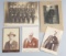 Group of five vintage Photographs and Cabinet Cards from the incredible collection of George Jackson