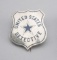 United States, Detective Badge, shield shaped, 2 7/8