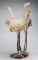 Antique, museum quality, Squaw Crow Saddle, circa 1875, wrapped in period doeskin, with early period