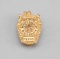 Gold Shield Badge, marked Rex Allen, Deputy Sheriff Bexar County, 1 1/4