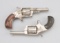 This  consists of two antique Vest Revolvers to include:  (1) .32 caliber, SN 1359, Factory engraved