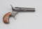 Single Shot, French Vest Pistol, approximately .50 caliber or shot shell, 3
