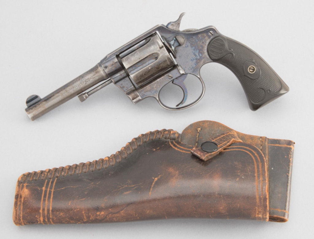 Wells Fargo Marked Colt Police Positive 38 Special Revolver