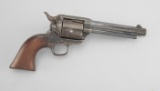 Colt, U.S. Artillery Model, SAA Revolver, .45 caliber, SN 84291.  Between 1895-1903 the government h
