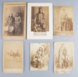 These six Images, both Photographs & Cabinet Cards are from the George Jackson Collection. (1) Top (