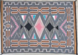 Beautiful Navajo Textile, Teec Nos Pos, 67