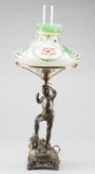 Vintage Indian Figural Lamp, circa 1920s, 26 1/2