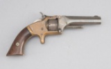 Antique, Smith & Wesson, Model 1, Revolver, .22 SHORT RIMFIRE caliber, 7-shot, non fluted cylinder,