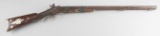 Early Percussion Double Barrel Shotgun to be sold as a wall hanger only.  Lock is not marked but has