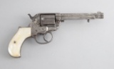 Antique, factory engraved Colt, Model 1877, Thunderer, double action Revolver, SN 56025, .41 caliber
