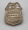Deputy Sheriff, Hocking Co. O., C.S. Matheny Badge, shield with eagle crest, 1 7/8