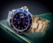 Gent's Rolex, Oyster Perpetual Date Submariner in 18-karat yellow gold, with oyster bracelet, blue d