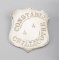 Constable Chillicothe Badge, shield shape, 2 1/2