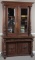Early Victorian, two piece double door Bookcase, circa 1890s, 7ft 3