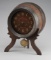 Antique, oak case Advertising Clock, 