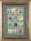 Antique Framed Seed Card Display, frame and cards are vintage, by 
