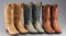 Collection of three pairs of quality Western Dress Boots, with 13