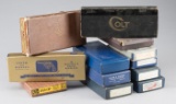 Group of 12 Factory Colt and Smith & Wesson Boxes.  These boxes are very desirable and will sell as