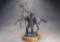 Western Bronze Sculpture by noted Texas Artist, the late Jack Bryant, titled 