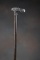 Vintage Cane with wooden shaft, silver handle decorated with embossed chain and ancient coin design,