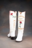 Very collectable hand made Boots by John's Custom Boots, for the 