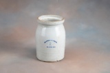Early one gallon Crock Jar, 9 1/2