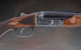 Historical factory engraved Iver Johnson, Hercules Model, Super Grade Target Shotgun.  Custom built