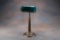 Antique Emeralite Desk Lamp, No. 8734, manufactured by H.G. McFadden Co., New York.  Lamp is in 100%