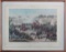 Framed Chromolithograph of the Civil War 