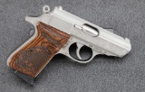 Beautiful Walther, Model PPK / S-1, engraved Semi-Auto Pistol, .380 ACP caliber, SN 8677BAP, 3