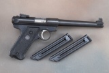 Boxed Ruger, Mark II, Target Semi-Auto Pistol, .22 LR caliber, SN 19-94980, 6