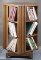 Oak Revolving Bookcase, Mission style, 42