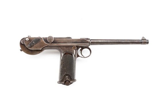 Scarce Borchardt, Model 1893, Auto Pistol, 7.65 MM BORCHARDT caliber, SN 75837, manufactured by DWM