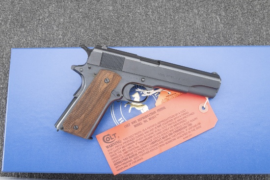 New in box Colt, Model 1911, Auto Pistol, .45 ACP caliber, SN 1773WMK, 5" barrel, blue finish, sold