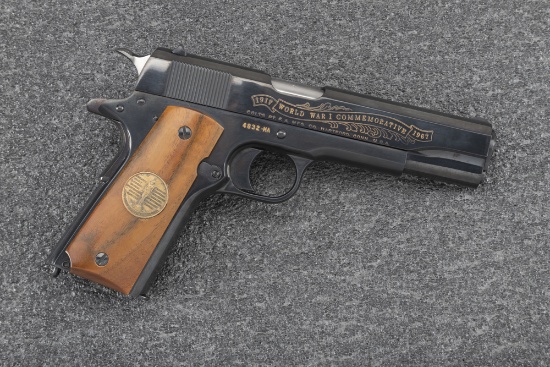 Colt Commemorative, Model 1911, .45 ACP caliber, unfired Auto Pistol, SN 4832-NA, 5" barrel, blue fi