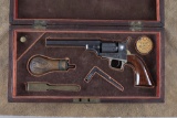 Beautiful antique cased, 1847 Colt Baby Dragoon Revolver, .31 caliber, SN 5155 matches on the frame,